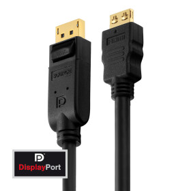 PureLink PureInstall DisplayPort auf HDMI Kabel 3,0 m