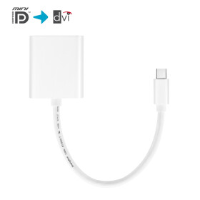 PureLink Mini DP + Thunderbolt zu DVI Adapter, weiß