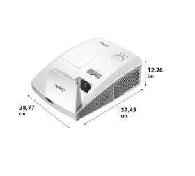 Vivitek DH759USti + Wandhalterung Kurzdistanzbeamer, 3500 ANSI-Lumen