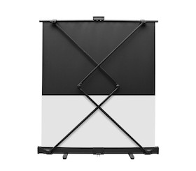DELUXX Advanced Portable Stativleinwand Mattweiß Polaro inkl. Scherengelenk - 16:9 - 203,6x114,5 cm