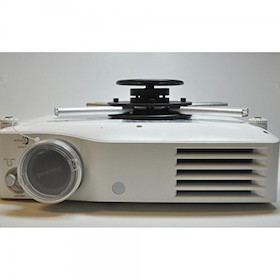 BeamFix Flat Small Beamer Halterung, 20 kg Tragkraft, ultraflache Beamer-Halterung