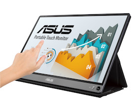 Asus ZenScreen MB16AMT tragbarer 16'' Bildschirm mit Full-HD Auflösung