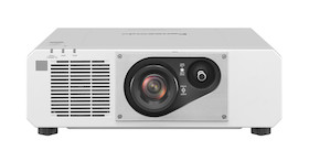 Panasonic PT-FRQ60W, weiss Super heller 6.000 ANSI-Lumen Installationsbeamer mit 4K UHD
