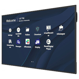 ViewSonic CDE6530 65" 4K Presentation Display