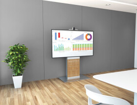 AXEOS XENON WIDE Einzelbildschirm - Bildschirmständer für 65 bis 90" Bildschirme