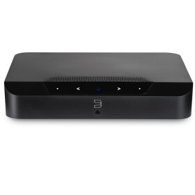 Bluesound POWERNODE EDGE HD kompakter kabelloser Streaming Stereoverstärker für Multiroom, Schwarz
