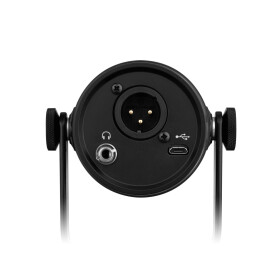 SHURE MV7 Podcast KIT mit USB- und XLR-Ausgängen, Farbe schwarz, inklusive Manfrotto Desktop-Stativ