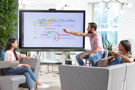 SMART Board 75" QX075 Pro interaktives Touch Display mit 4K UHD Auflösung