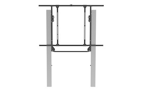 celexon Expert manuelles 2-Säulen-Pylonensystem Adjust-W für 75" Displays