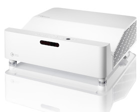 Optoma GT3500HDR 3.800 ANSI-Lumen Ultrakurzdistanz Beamer mit DuraCore Laser und Full HD