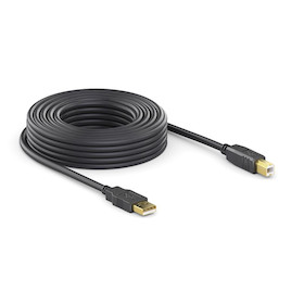 Purelink DS2000-100 Premium Aktives USB v2.0 USB-A / USB-B Kabel – 10,00m