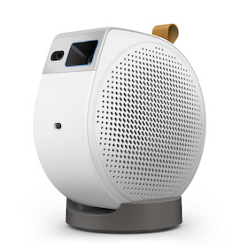 BenQ GV50 Mini-Beamer mit Deckenprojektion, Google TV & kraftvollem 2.1-Sound - Demoware Gold