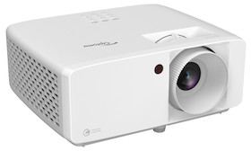 Optoma HZ150X kompakter Full HD-Laserprojektor mit hoher Helligkeit, konzipiert für den wartungsfrei
