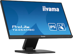 iiyama ProLite T2454MSC-B2AG 24" PCAP 10-Punkte Touchscreen-Monitor mit IPS-Panel-Technologie und An