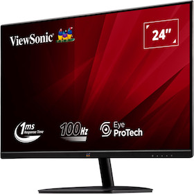 ViewSonic VA2432-MHD-3 24" Full-HD-IPS-Monitor mit 100 Hz, DisplayPort, HDMI und VGA