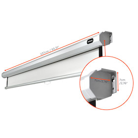 celexon Leinwand Rollo Economy 220 x 220 cm - 122"