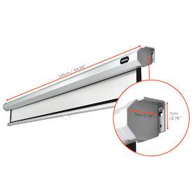 celexon Leinwand Rollo Economy 220 x 124 cm - 99"