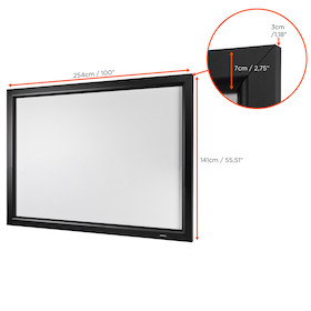 celexon HomeCinema Frame 240 x 135 cm