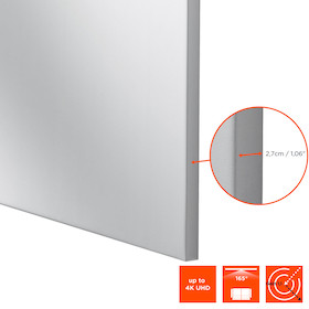 celexon Rahmenleinwand Expert PureWhite 350 x 197 cm