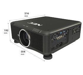 NEC PX800X (2. Gen.) (ohne Objektiv) Beamer, 8000 ANSI-Lumen, XGA