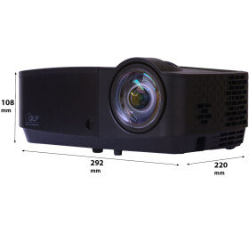 Infocus IN124STa Kurzdistanzbeamer mit 3500 ANSI-Lumen und XGA