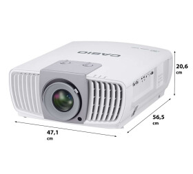 Casio XJ-L8300HN Business Beamer mit 5000 ANSI-Lumen und 3840x2160