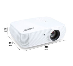 Acer H6510BD+ 3D Heimkino Beamer mit 3400 ANSI-Lumen und Full-HD