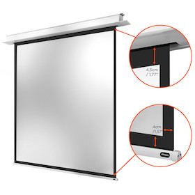celexon Deckeneinbauleinwand Motor Professional Plus 200 x 200 cm
