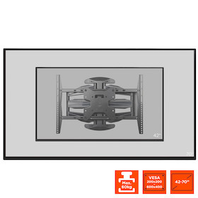 celexon TV/Display Wandhalterung Adjust-SRT70460