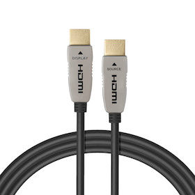 celexon UHD Optical Fibre HDMI 2.0b Active Kabel 6m , schwarz