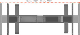 celexon höhenverstellbarer Schreibtisch Pro eAdjust-58123 - grau, inkl. Tischplatte 150 x 75 cm