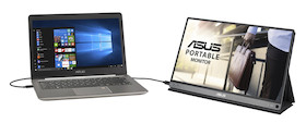 Asus ZenScreen MB16AP tragbarer 16'' Bildschirm mit Full-HD Auflösung