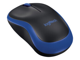 Logitech M185 Maus, kabellos, blau