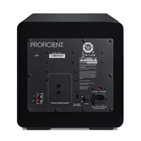 Proficient FRS-12 Signature Subwoofer, hochglanz schwarz