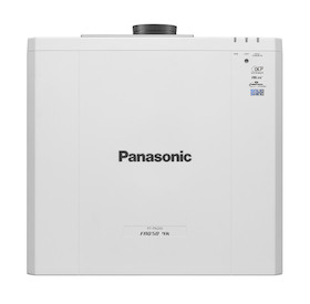 Panasonic PT-FRQ60W, weiss Super heller 6.000 ANSI-Lumen Installationsbeamer mit 4K UHD