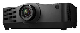 NEC PA804UL-BK inkl. Objektiv NP41ZL Installationsbeamer mit 8.200 ANSI Lumen