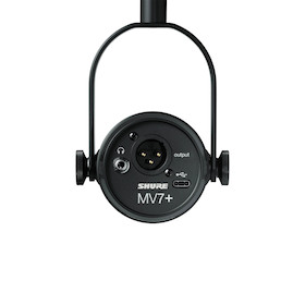 Shure MV7+ Podcast-Mikrofon