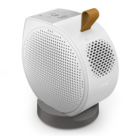 BenQ GV50 Mini-Beamer mit Deckenprojektion, Google TV & kraftvollem 2.1-Sound - Demoware Gold