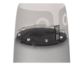 Owl Labs Meeting Owl 3 Premium Kamera mit 360°-Kamera, Mikrofon und Lautsprecher + Erweiterungsmikro