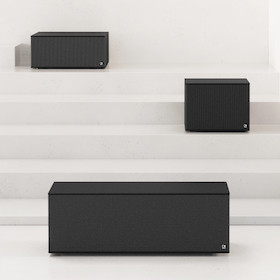 AUDAC ARCHI10 10" Bassreflex-Subwoofer im kompakten und eleganten Design für Innenräume in weiß