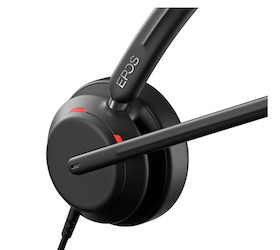 EPOS IMPACT 730T - kabelgebundenes Mono Headset USB-A / USB-C | zertifiziert für Microsoft Teams |