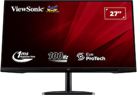 ViewSonic VA2732-H-2 27" Full-HD-IPS-Monitor mit 100 Hz und schneller Reaktionszeit von 1 ms