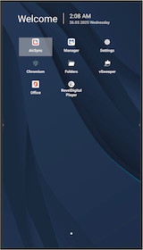 ViewSonic CDE8631-1C 86" 4K Commercial-Grade Display mit Wiedergabe von USB-Medien