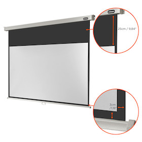 celexon Rolloleinwand Professional 160 x 90 cm - 16:9 - Gain 1,2 - 72"