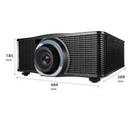 Optoma ZU650 (ohne Objektiv) Beamer mit 5500 ANSI-Lumen und WUXGA Auflösung