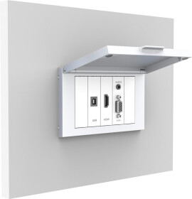 VISION TechConnect 3 2-Gang Tilt Surround - Frontabdeckung, 3m