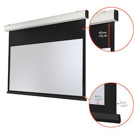 celexon Leinwand Motor Expert XL 450 x 281 cm