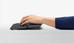 Logitech Ergo K860 Tastatur - kabellos, ergonomisch, schwarz