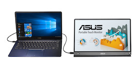 Asus ZenScreen MB16AMT tragbarer 16'' Bildschirm mit Full-HD Auflösung
