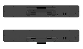 Nexvoo NexBar DoubleView N120U AI-Powered Video Konferenzkamera, 4K, 120° FOV, 8M, 30fps